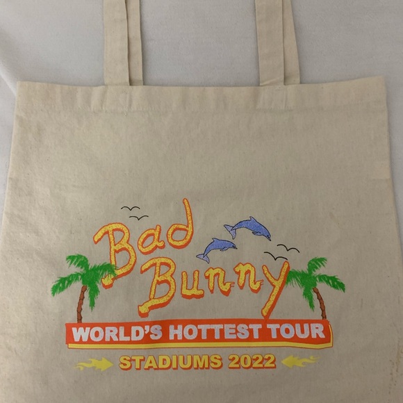 Bad bunny Un Verano Sun Ti tote bag official merch - Picture 1 of 4